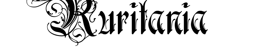 Ruritania cкачати шрифт безкоштовно