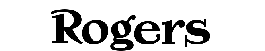 Rogers Font Download Free