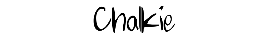 Chalkie Font Download Free