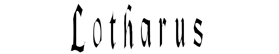 Lotharus cкачати шрифт безкоштовно
